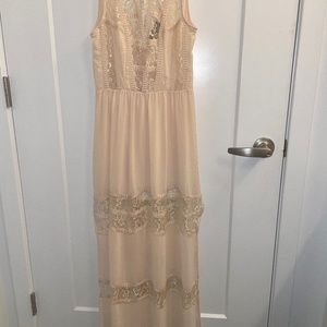 ASTR boho maxi dress